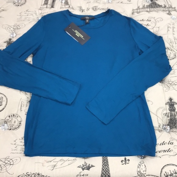 Weekend Max Mara Long-Sleeve Crewneck Top - Picture 2 of 5